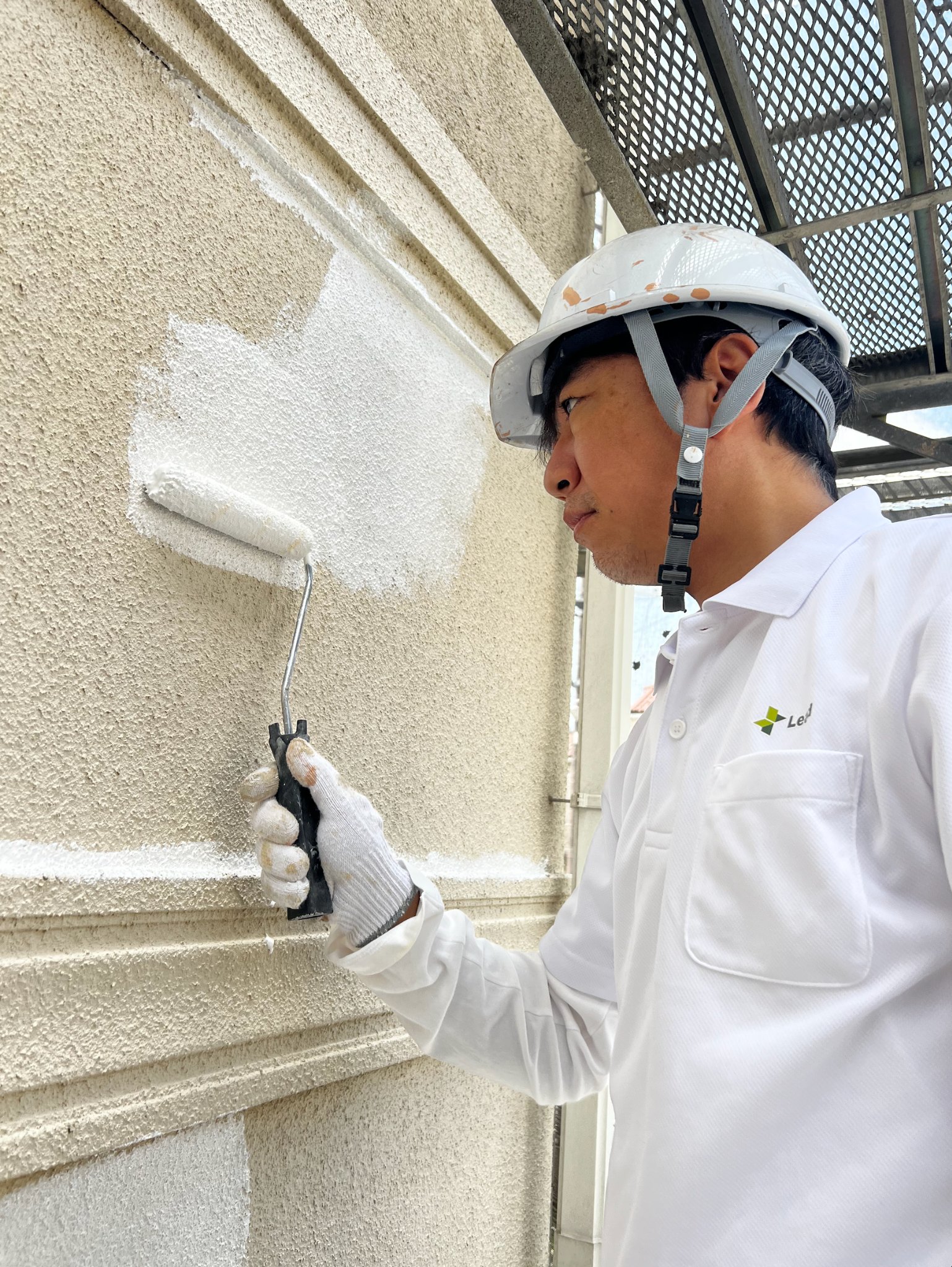 外壁塗装作業